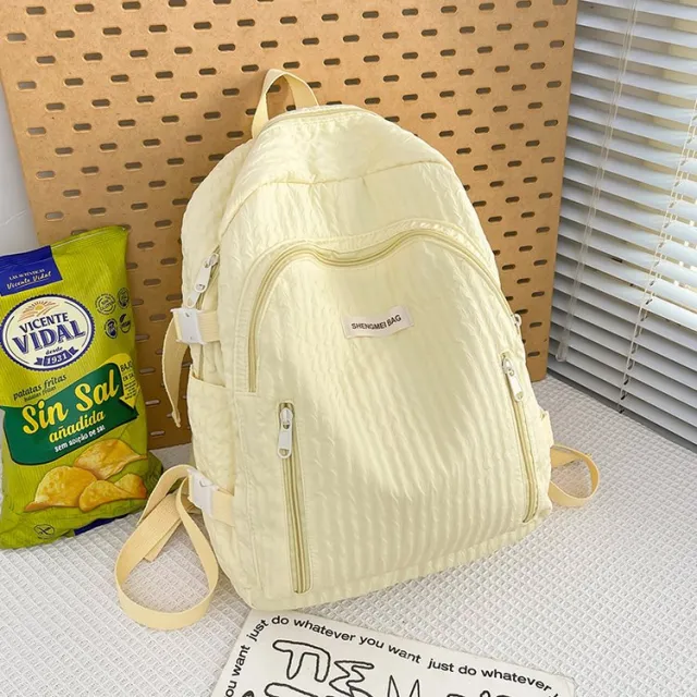 Fashion Sweet Girl's Backpack Casual Yellow - Shop at LoveMi