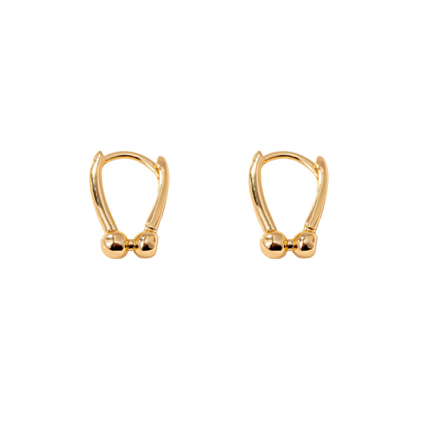 Horseshoe Earrings Women's Detachable Short U-shaped