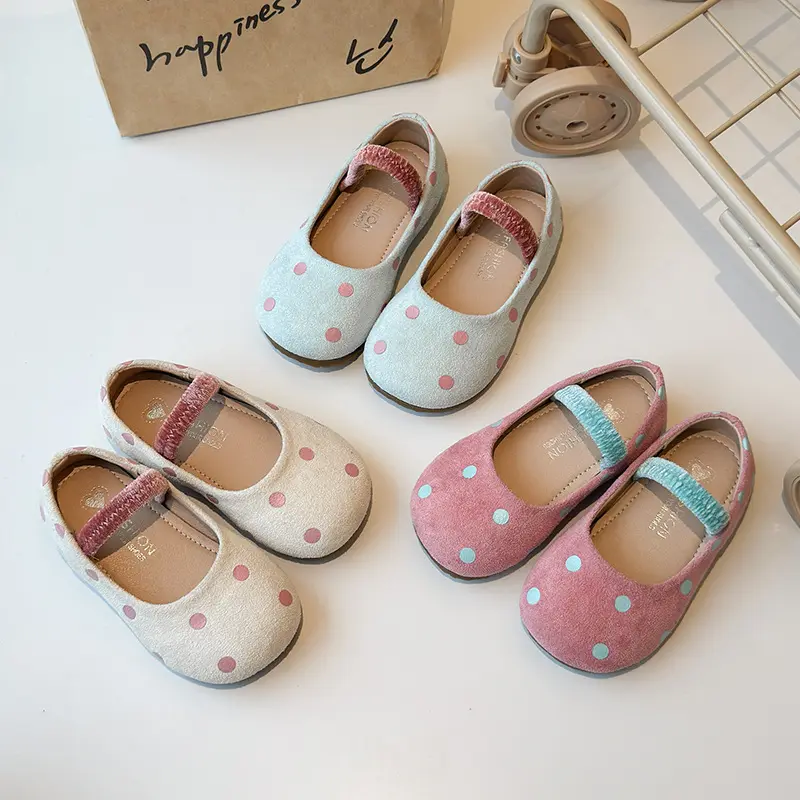Round Toe Small Court Shoes Girls' Soft
