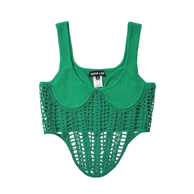 Women's Fashion Solid Color Camisole Green - Shop at LoveMi