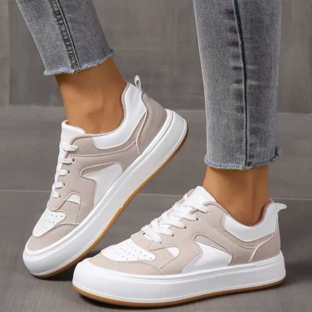 Spring New Student Platform Sneakers Khaki - Shop at LoveMi