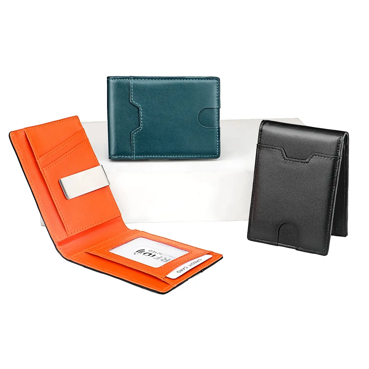 Genuine Leather US Dollar Clip Wallet