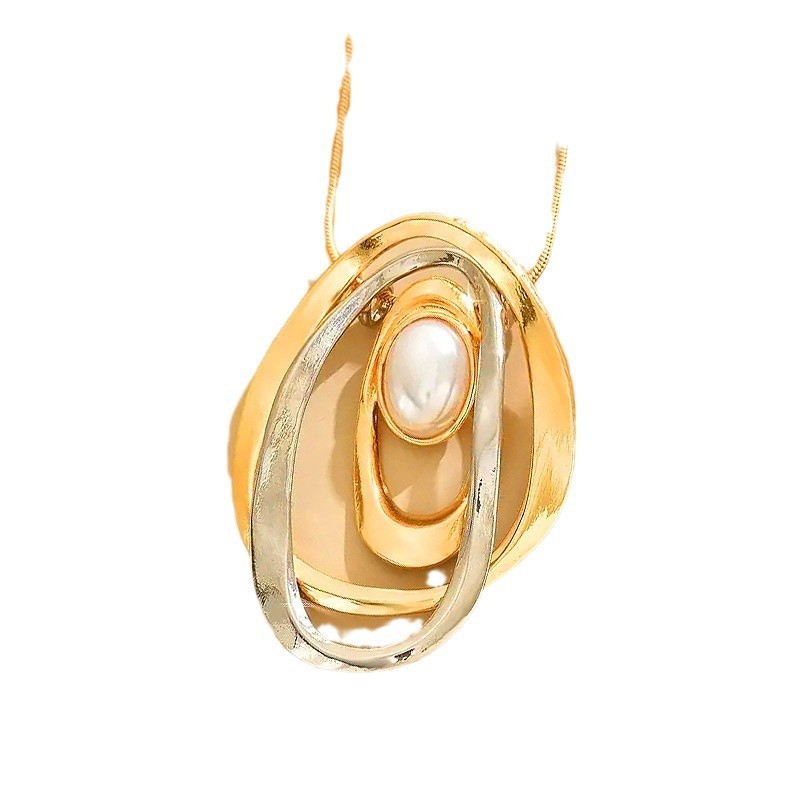 Women's Fashion Alloy Creative Oval Necklace