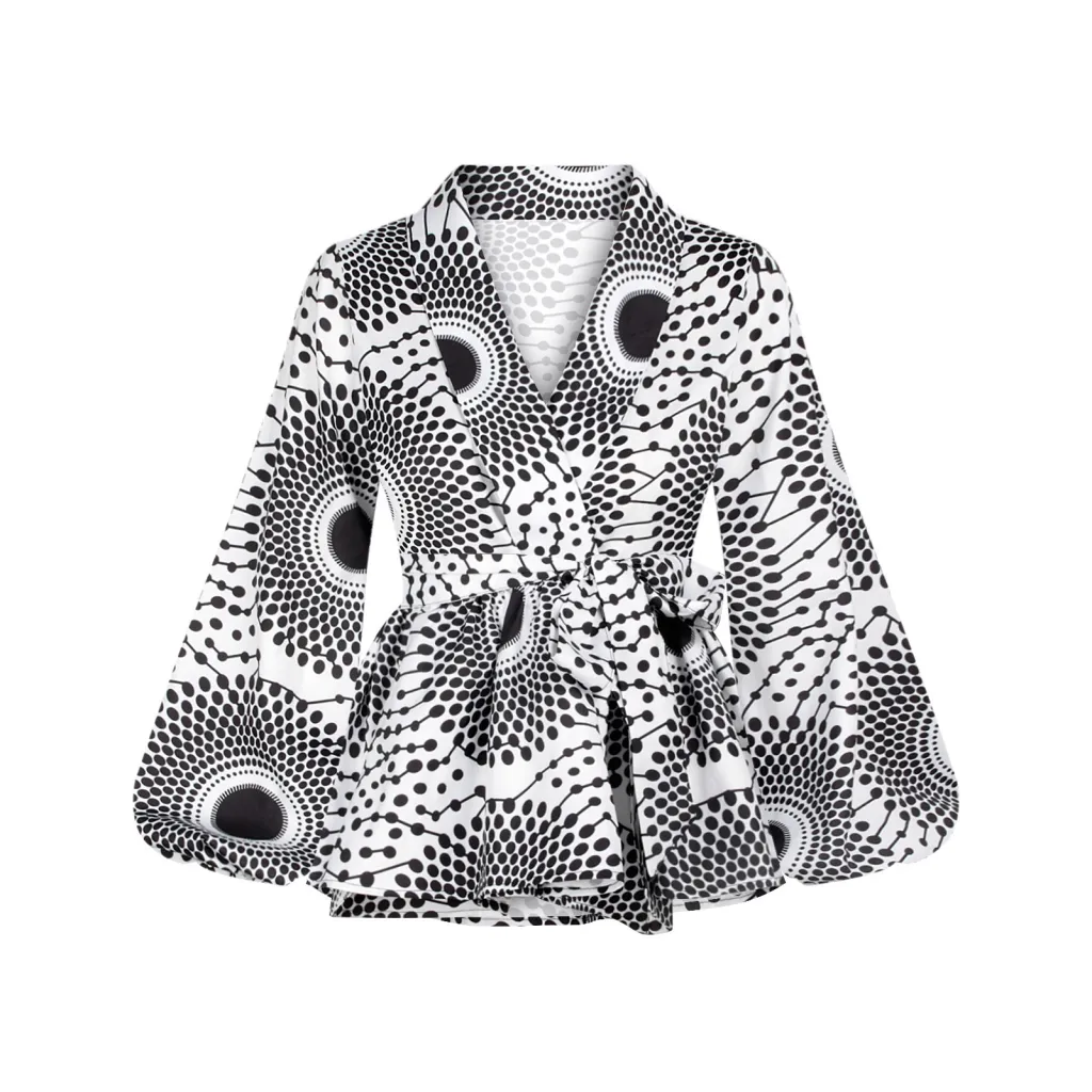 African Print Shirt And S-xl Women's Shirt - Fqip001-Xxl