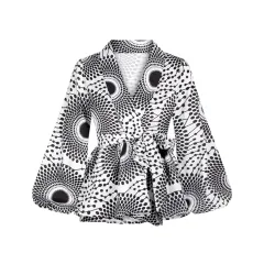 African Print Shirt And S-xl Women's Shirt - Fqip001-Xxl - View 1
