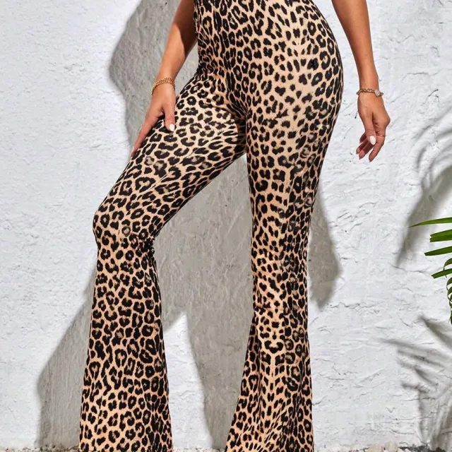 European And American Autumn And Winter Women's Sports Leopard Print Yoga Pants Leopard Print - Shop at LoveMi