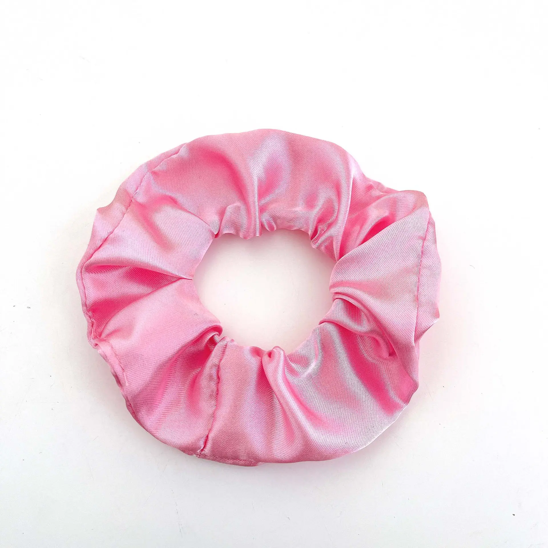 Solid Color Large Intestine Hair Ring Flower