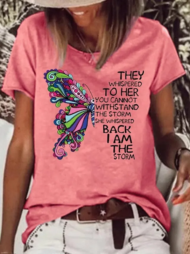 Casual Round Neck 3D Digital Printing Animal Pattern Short Sleeve Rge231819R L - Shop at LoveMi