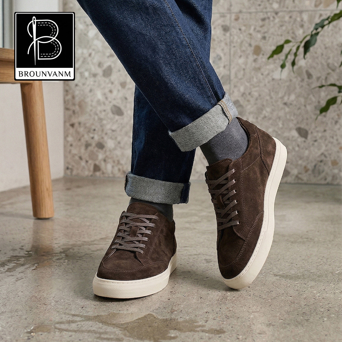 Mens New Cashmere-lined Simple Casual Fashion Shoes