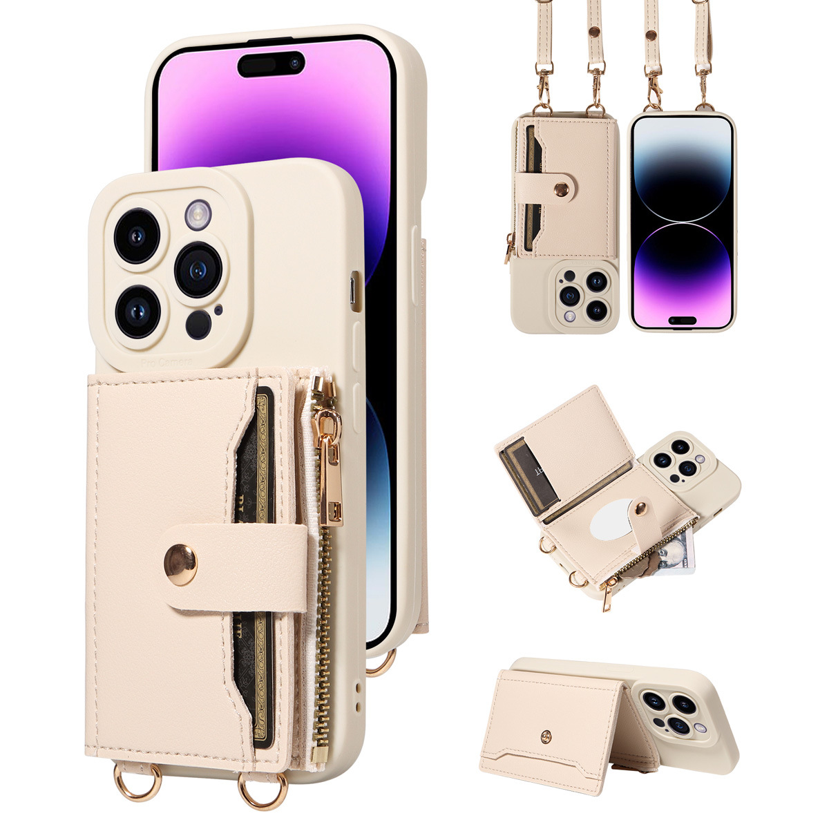 Applicable Protective Leather Case Classic Style Fall Protection Strap