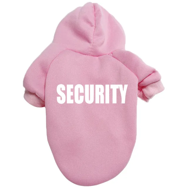 Solid Color Simple Warm Printed Pet Clothes Pink - Shop at LoveMi