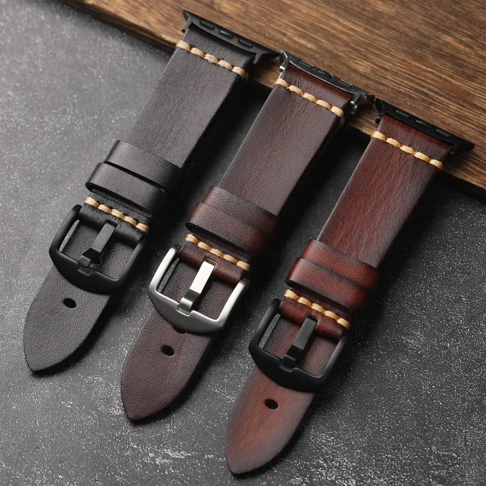 Handmade Leather Strap Ultra First Layer Cowhide