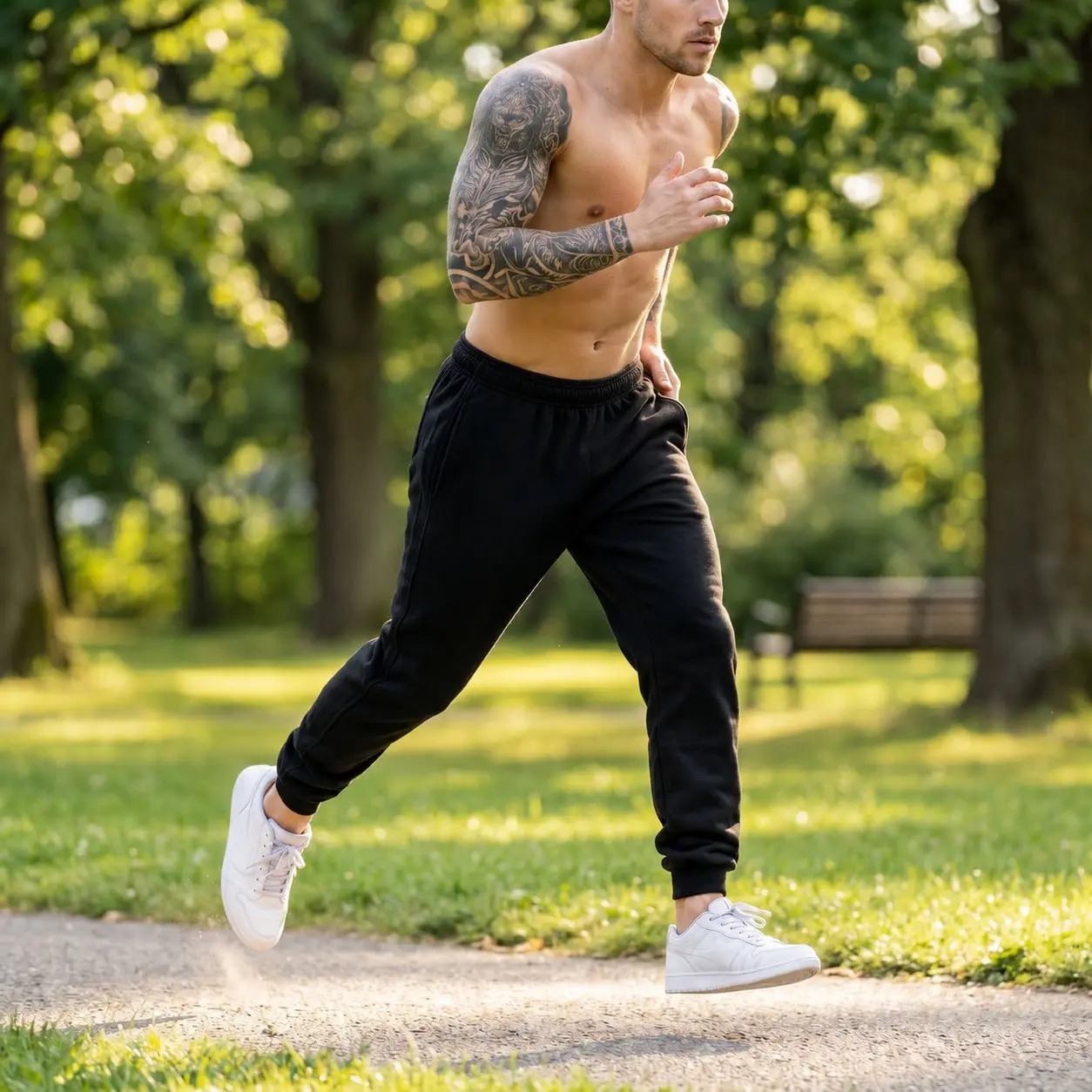 Mens Versatile Stylish Casual Drawstring Pants
