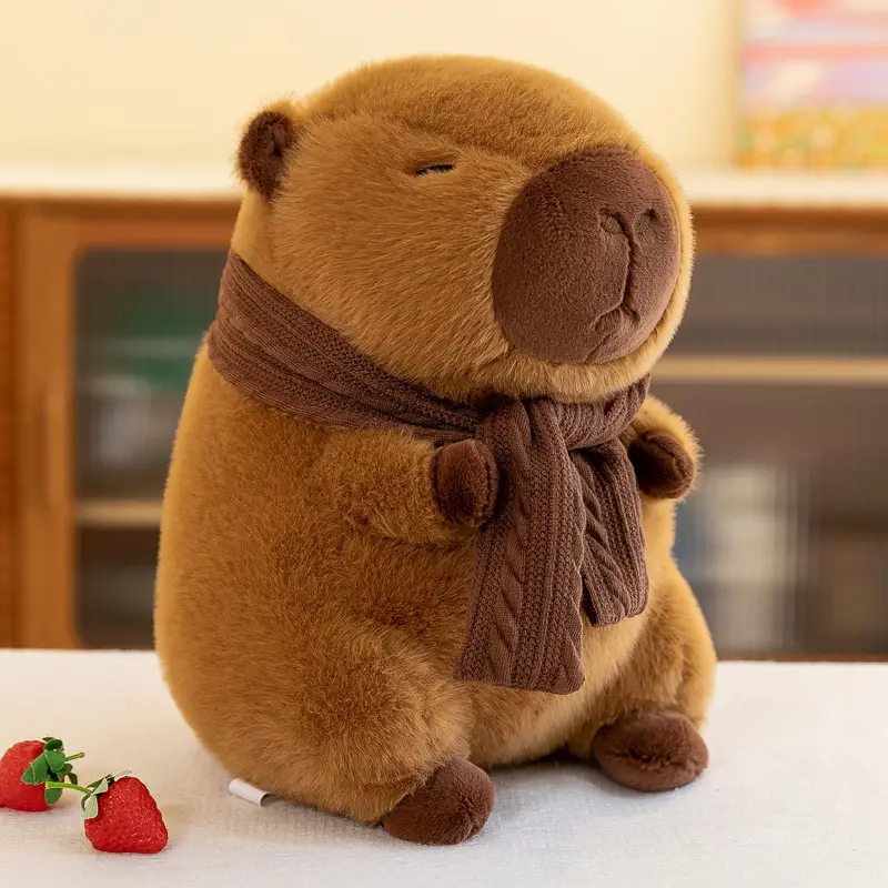 Cute Scarf Capabala Figurine Doll
