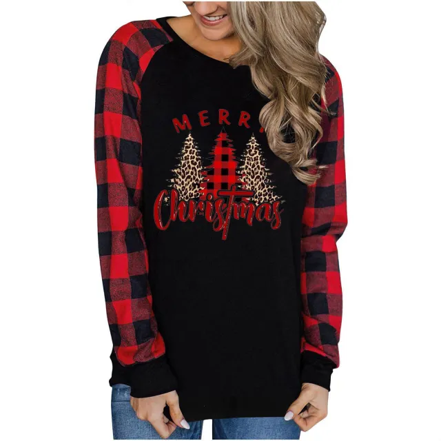 Christmas 3D Printed Fashion Loose Top Pullover Sweater Style 7 - Shop at LoveMi
