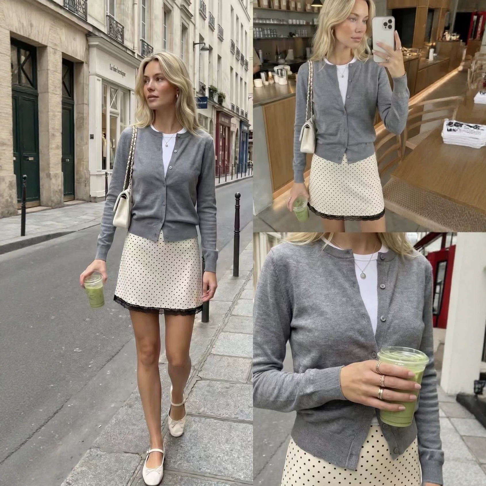Women's Button-down Knit Cardigan Sweater