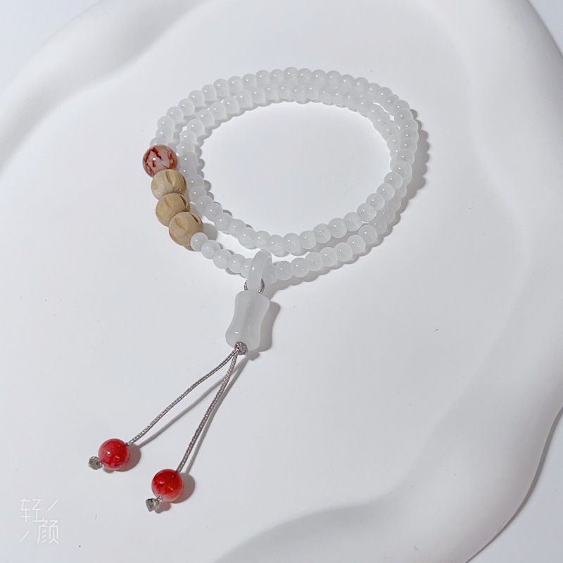 Women's All-Match Casual Tian Shan Emerald Beaded Bracelet