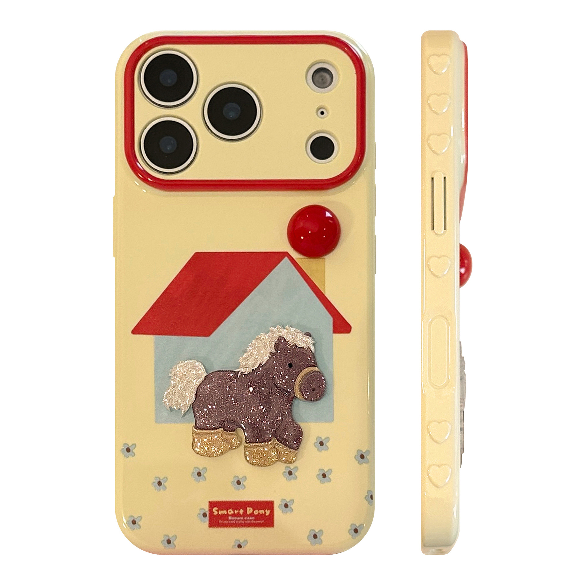 Hongri Little Horse 3D Cartoon Phone Case