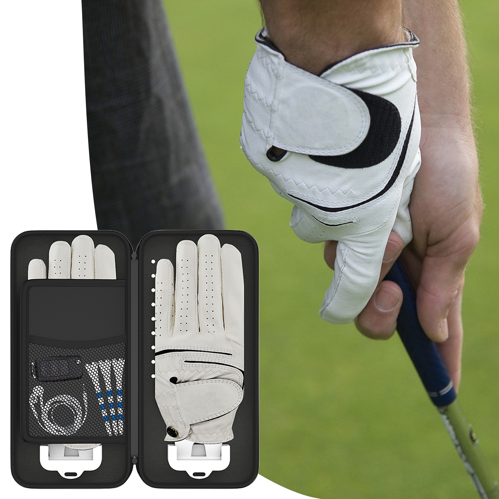 Title 4, Golf Double Glove Bag With Two Brackets For Mar...