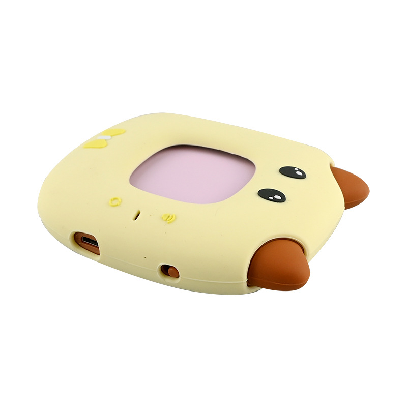 Brown Yellow Silicone Case