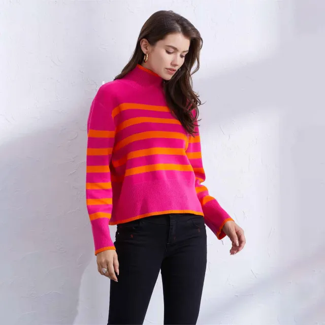 Casual All matching Warm Sweater For Women Red - Shop at LoveMi