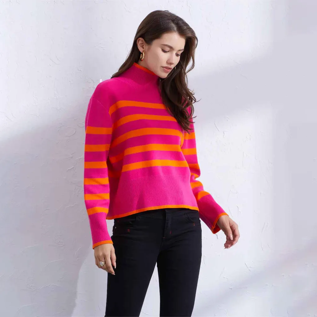 Casual All-matching Warm Sweater For Women - Red