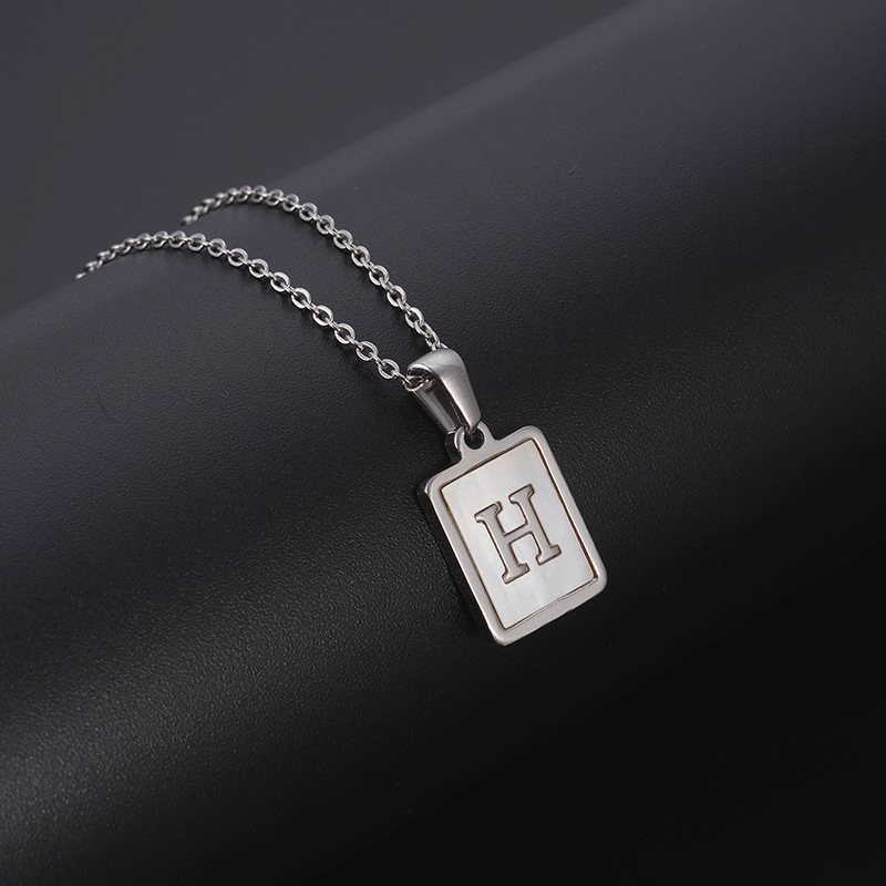 Steel Color H With Chain