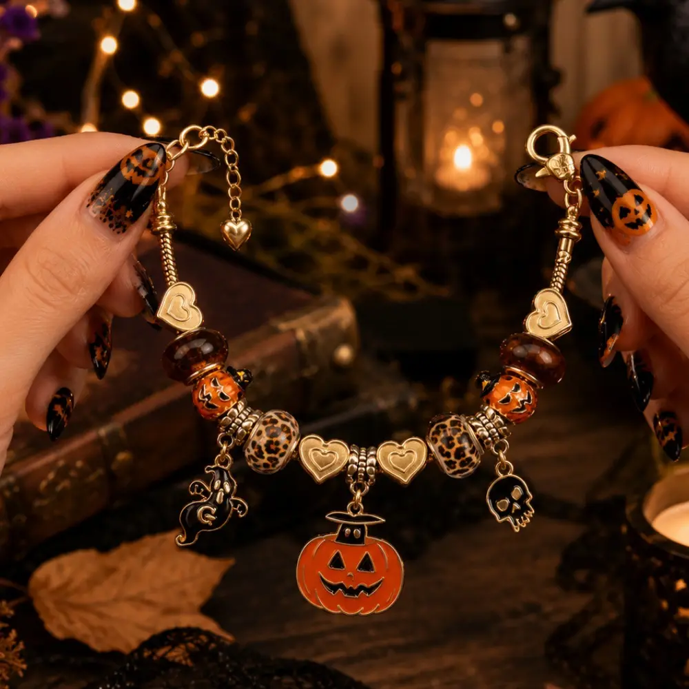 Halloween Witch Pumpkin Ghost DIY Snake Bone