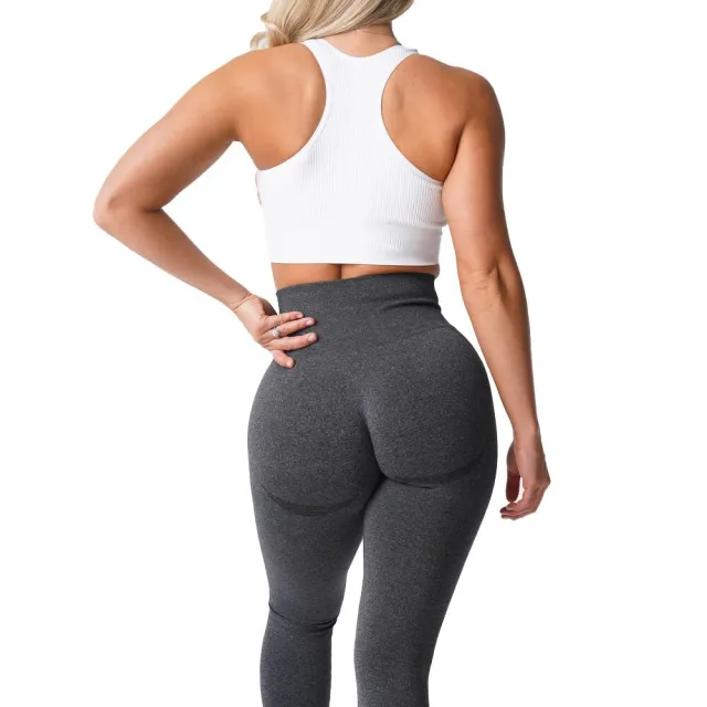 Women's Fashion Personality Seamless Leggings Black - Shop at LoveMi