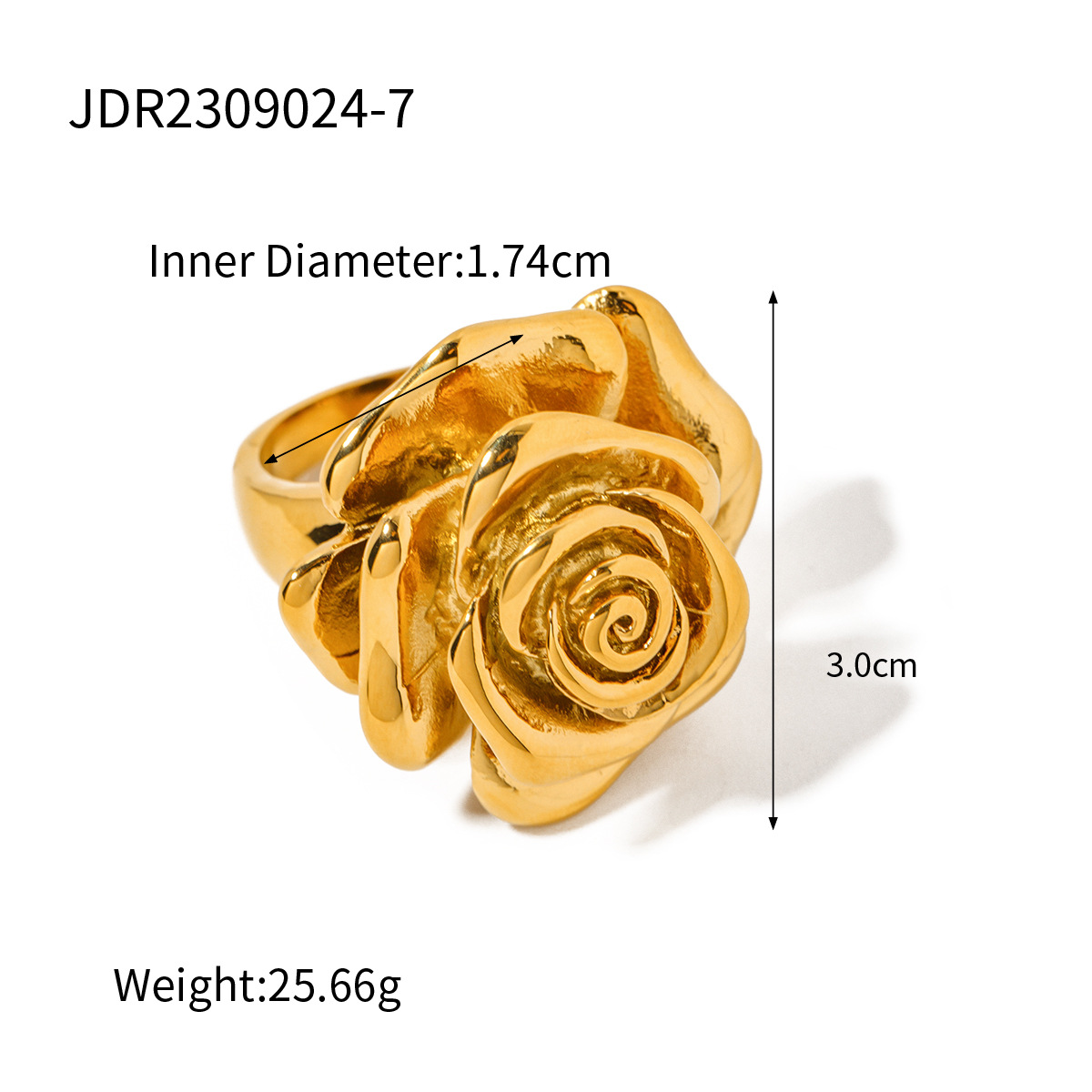 Ring Three-dimensional Sculpture Flowers
