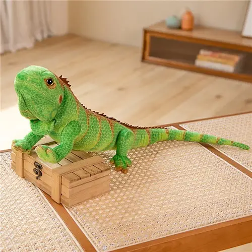 Green Lizard Doll Plush Toys Pillow