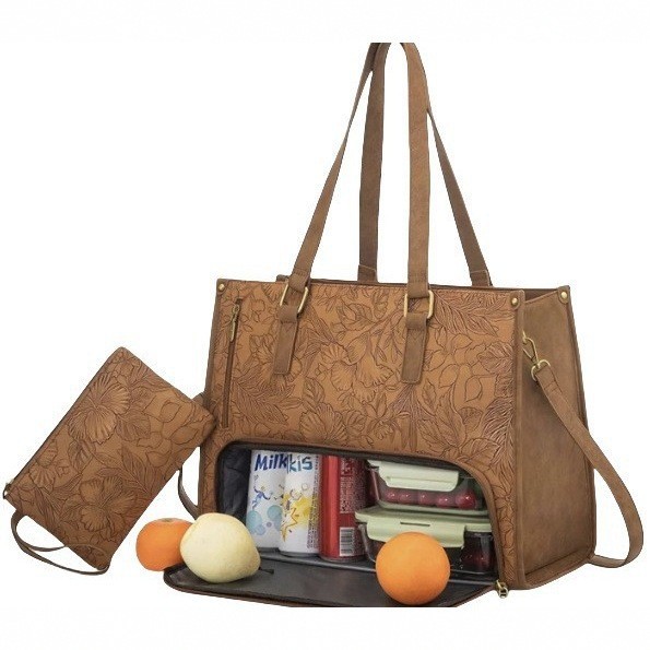 2in1 Tote And Lunch Bag Combo  Extra-large Tote