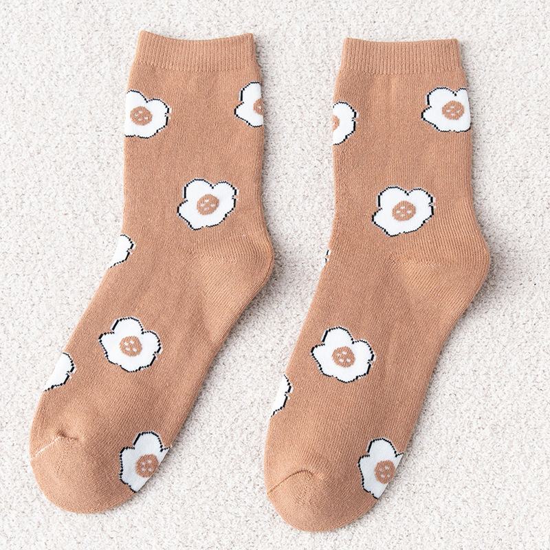 Women's Mid Tube Winter Stockings Spring And Autumn Fleece Terry Sock Gae2 - Shop at LoveMi