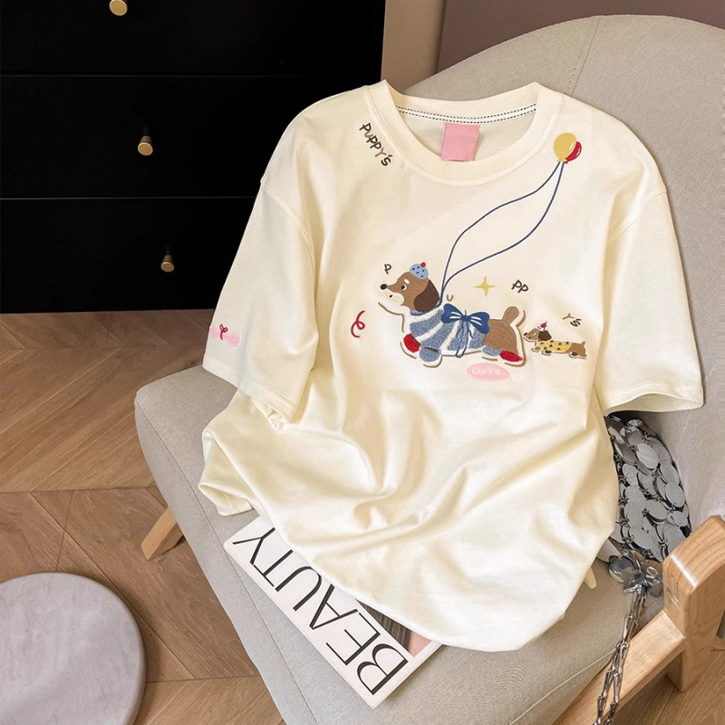 Women's New Style Loose Niche Short-Sleeve Top