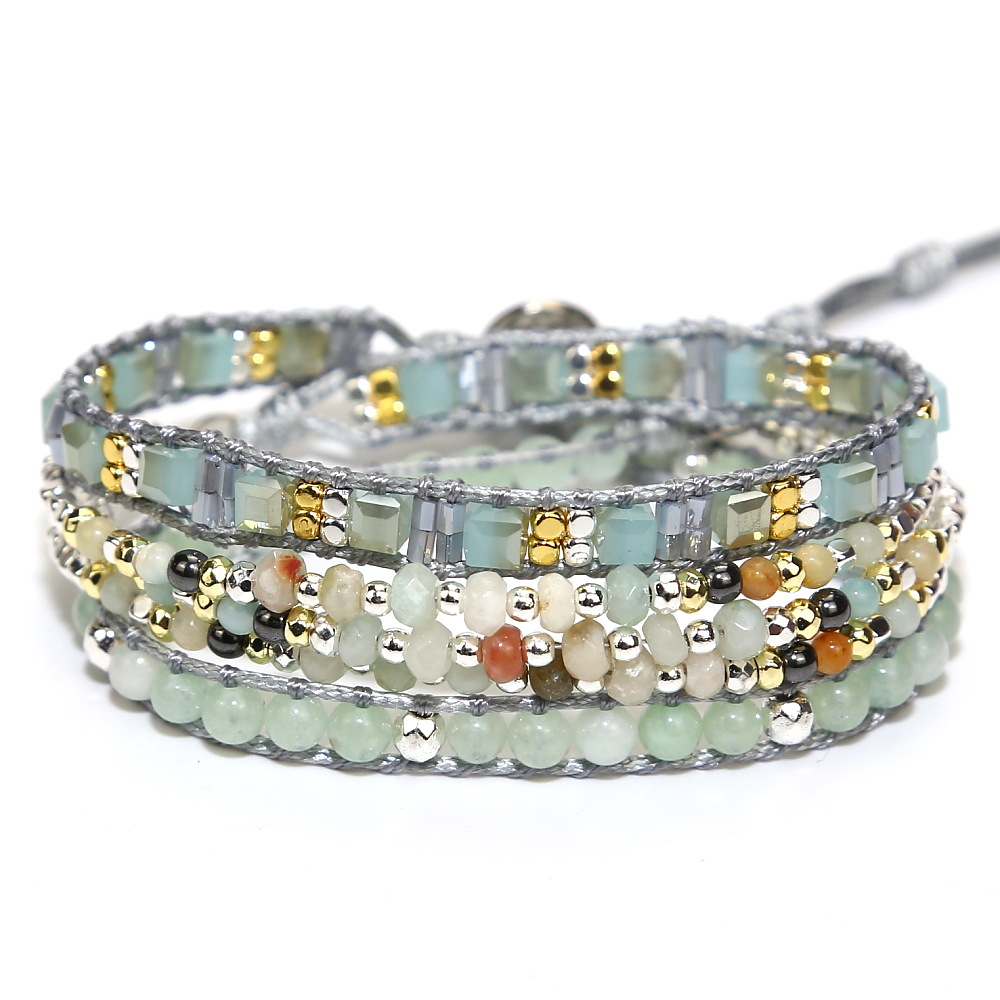 Retro-style Fashionable Mixed-wear Womens Braided Bracelet
