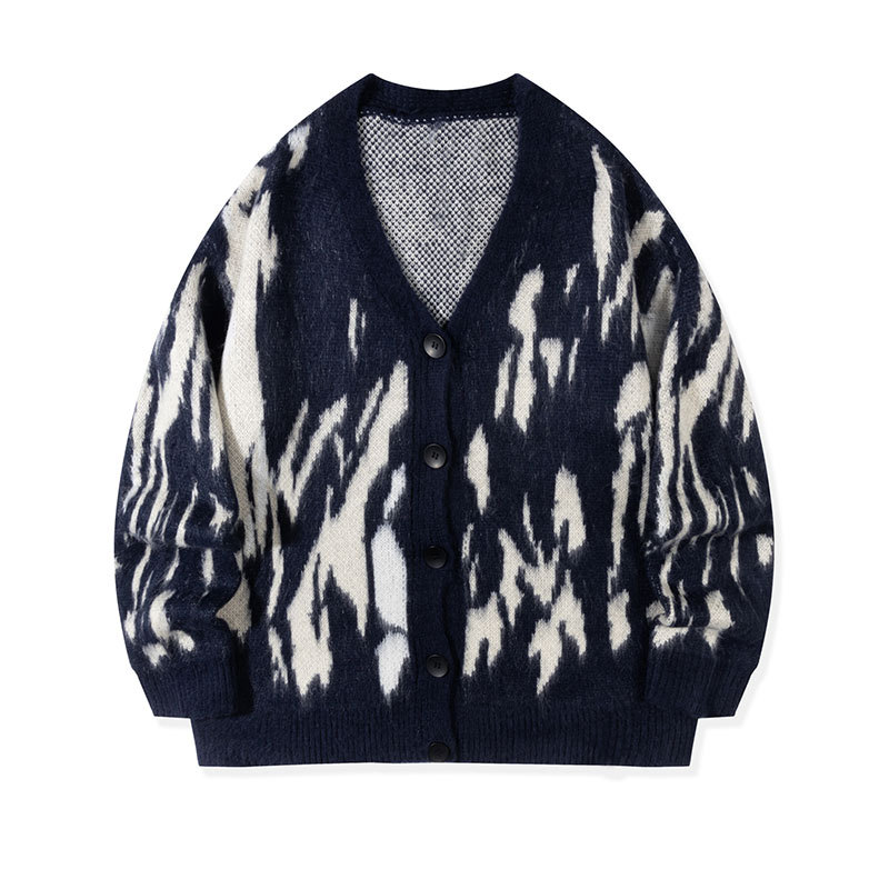 Loose-Fit Knitted Cardigan, picture 5 of 8