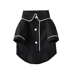 Pet Pyjamas Dog Pyjamas Small Dog Cat Clothing - Black - View 1