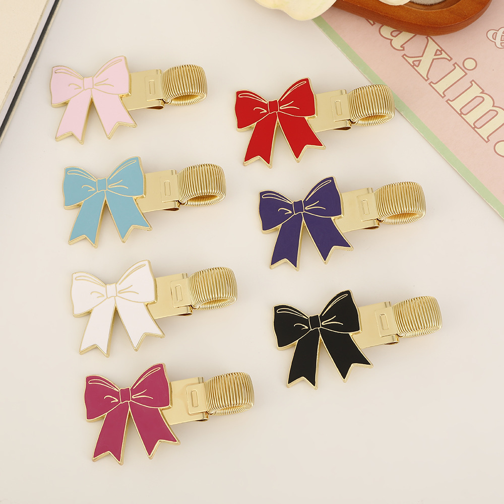 Creative Bow-shaped Metal Pen Holder For Securing Pens In Journals And Notebooks