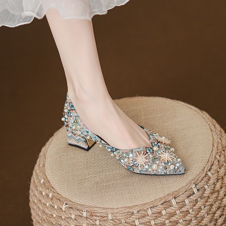 Pointed Toe Slip-On Flats, picture 3 of 6