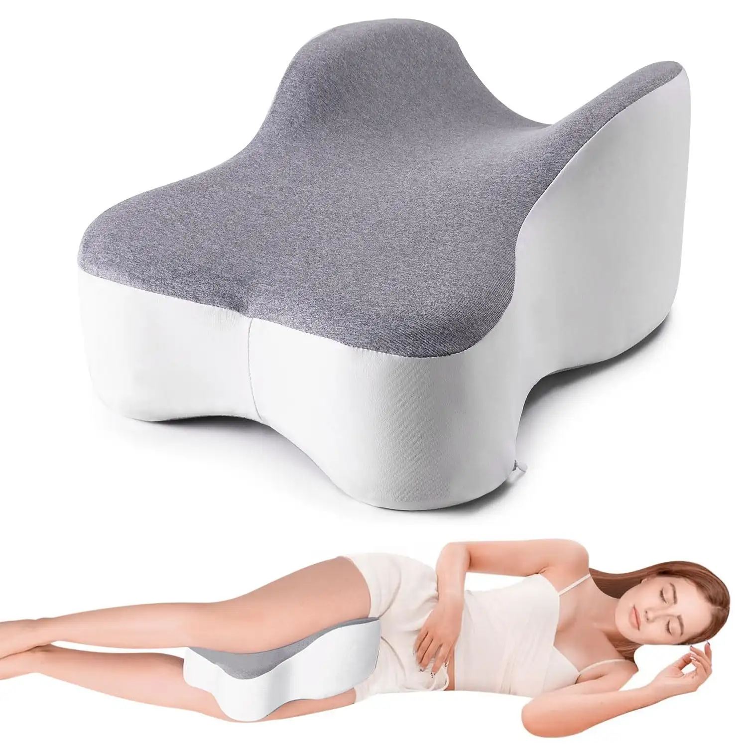 Memory Foam Large Pure Cotton Leg-hugging Pillow