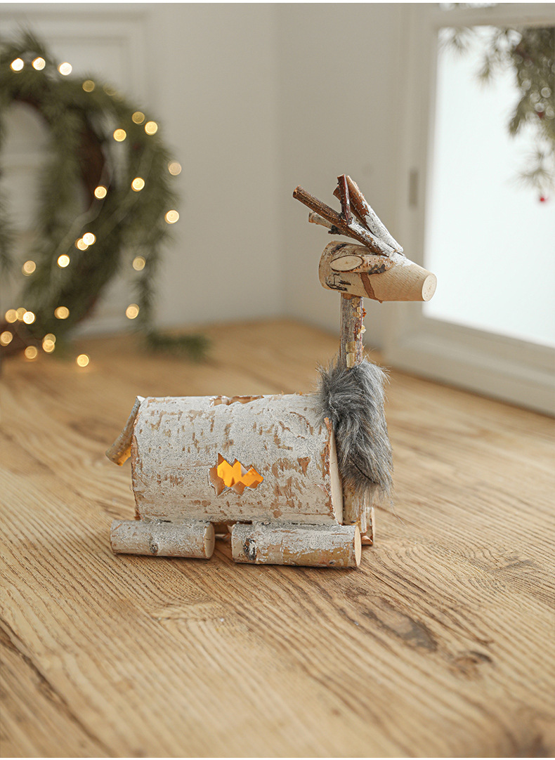 Title 10, Fashion Christmas Deer Handmade DIY Decorations...