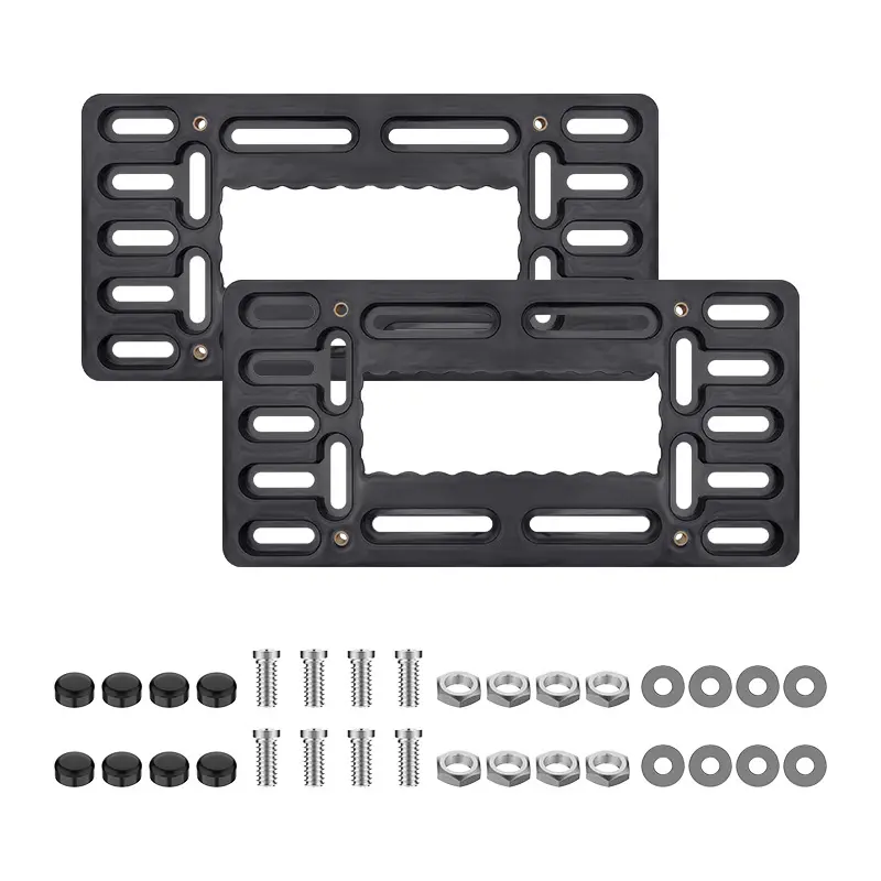 Car License Plate Frame Plastic Base