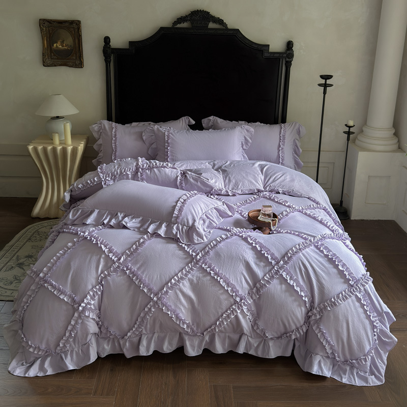 Washed Cotton Bed Sheet Set, picture 6 of 12