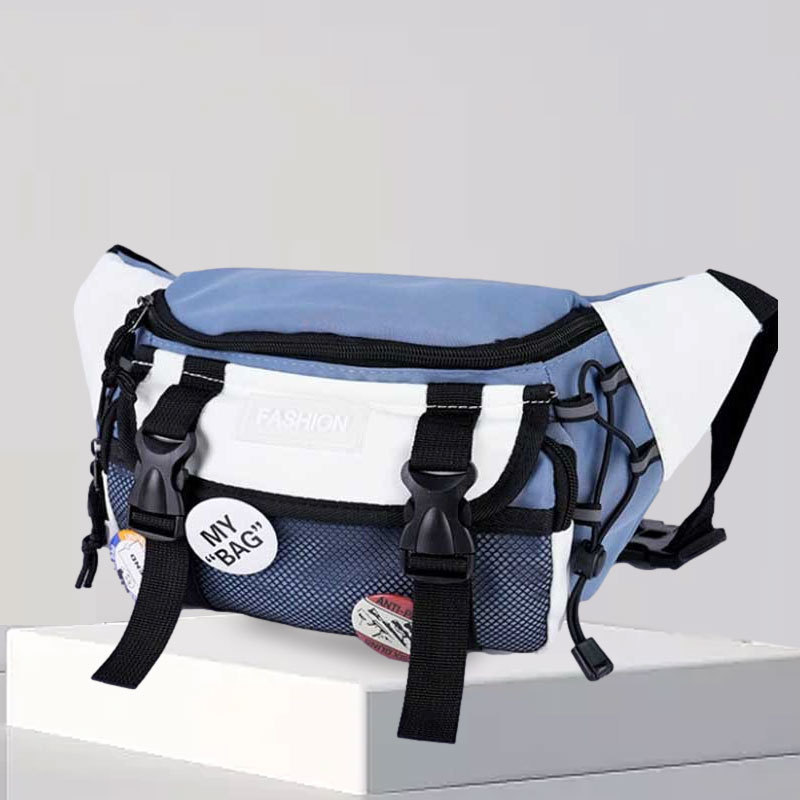 Cartoon Medal Mens Trendy Crossbody Bag