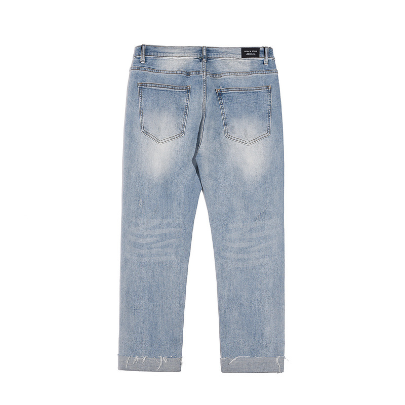 Title 1, Europese en Amerikaanse losse casual jeans, eff...