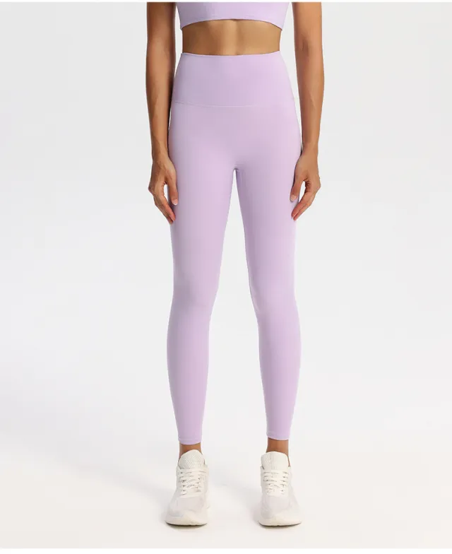 Tight Super Elastic Hip Raise High Waist Slimming Fitness Pants Orchid Blooming - Shop at LoveMi