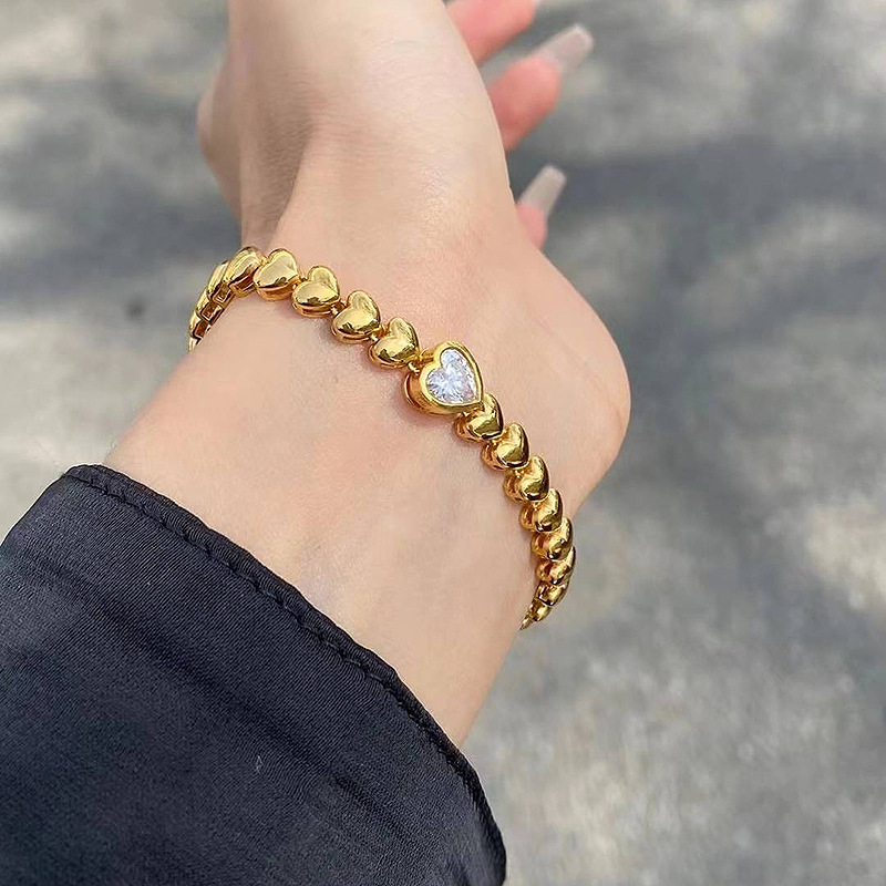 Fashion Heart-shaped Bracelet Fashion All-match