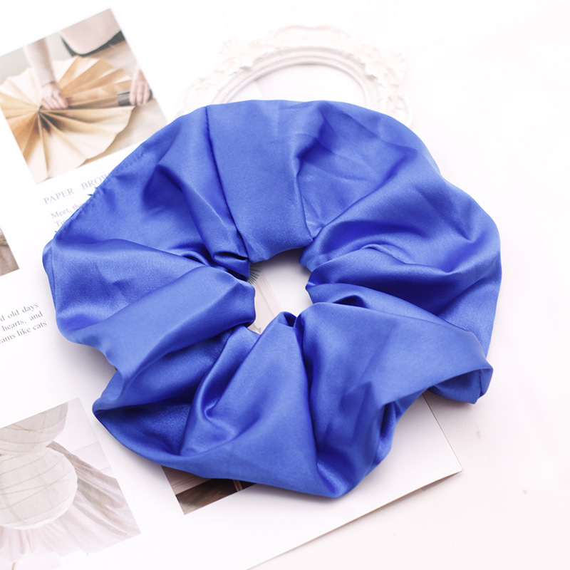 Navy Blue Oversized Hair Ring