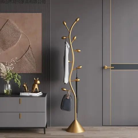 Floor-standing Clothes Rack a Space-saving Storage Solution for Your