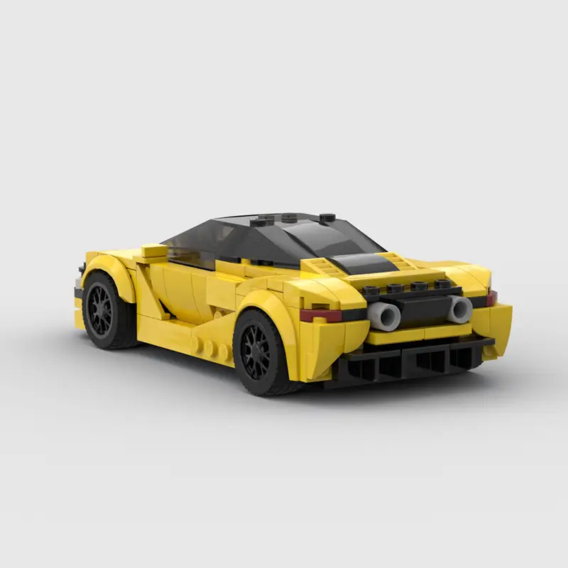 MOC Building Blocks F29 MCLUNE 720s Creative Game Car Model